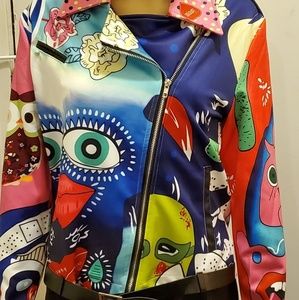 Character Designer Coat with belt attached